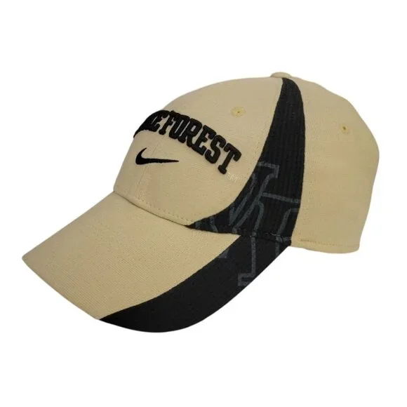 Nike Team Wake Forest Demon Deacons Hat S/M Fitted NCAA Cap – Never Worn - Picture 2 of 14